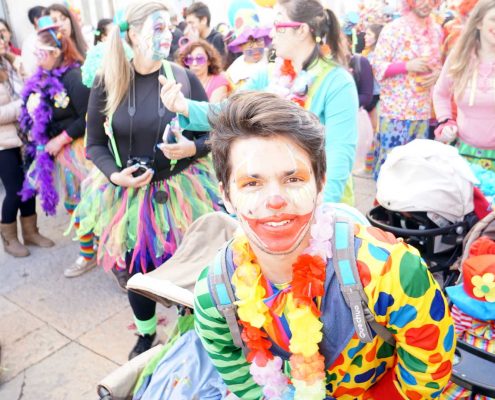 Karneval in Sesimbra - Montag - Heute nur Clowns